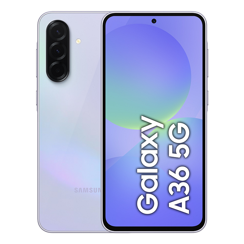 Samsung Galaxy A36 5G 17 cm (6.7") Dual-SIM Android 15 USB Typ-C 6 GB 128 GB 5000 mAh Lavendel