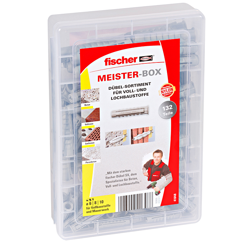 Fischer 41648 Schraubanker/Dübel 132 Stück(e) Spreizdübel