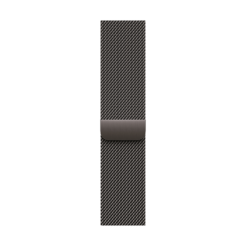 Apple MGHX4ZM/A Intelligentes tragbares Accessoire Band Schieferfarben Edelstahl