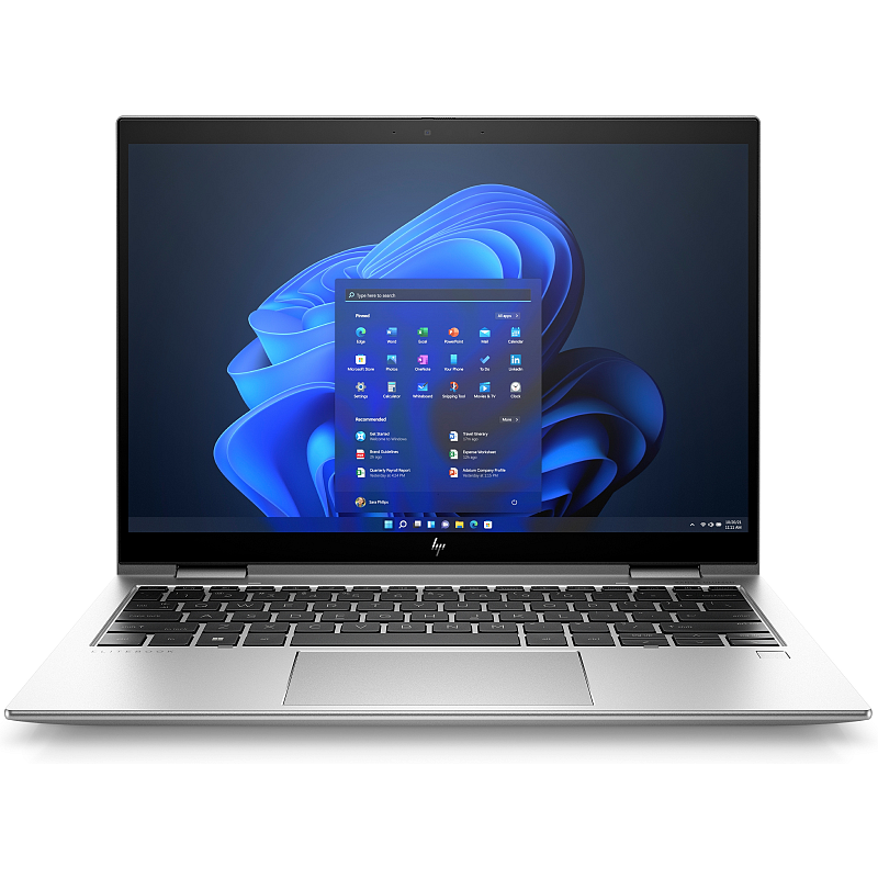 HP Elite x360 830 G9 Intel® Core™ i5 i5-1235U Hybrid (2-in-1) 33,8 cm (13.3") Touchscreen WUXGA 8 GB DDR5-SDRAM 256 GB SSD Wi-Fi 6E (802.11ax) Windows 11 Pro Silber