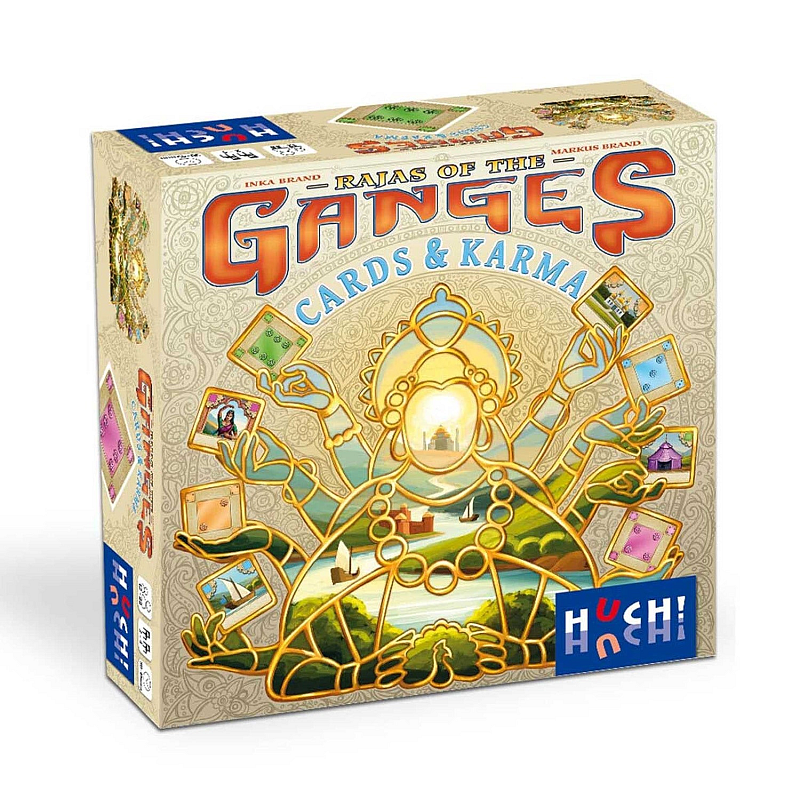 Asmodee Rajas of the Ganges Cards & Karma Brettspiel