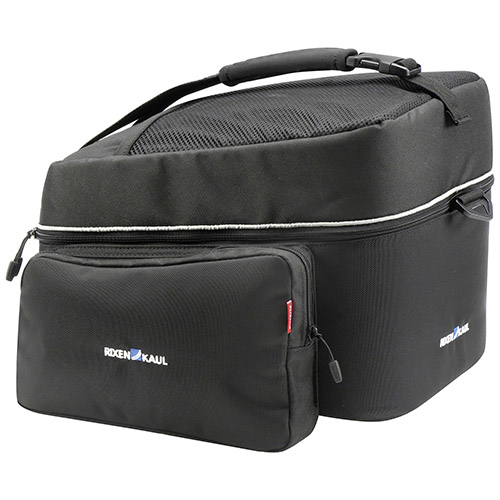 KLICKfix Rackpack Touring Hinten Fahrradtasche 20 l Schwarz