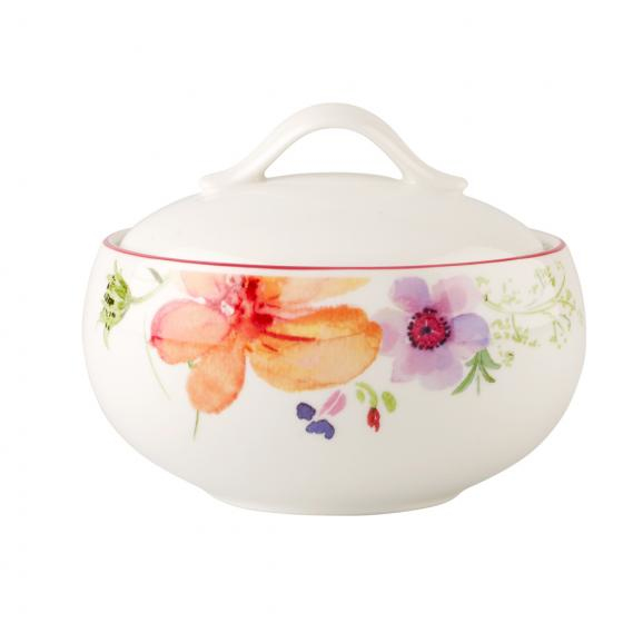 Villeroy & Boch Mariefleur Basic Zuckerdose Mehrfarbig Porzellan