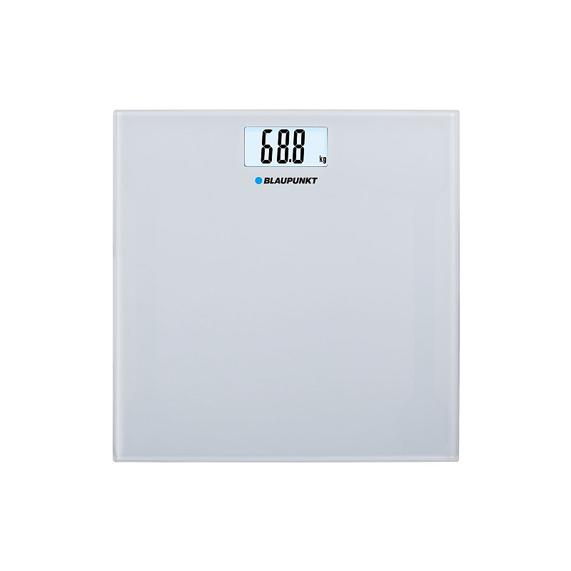 Blaupunkt BSP301 Personenwaage Quadratisch Weiß Elektronische Personenwaage