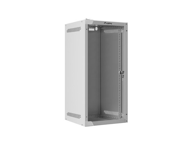 Lanberg WF10-2312-10S Rack 12U Wandmontiertes Regal Grau