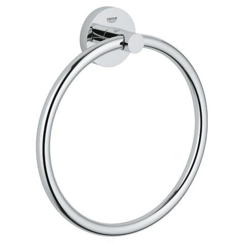 GROHE Essentials Handtuchring Wand-montiert Chrom