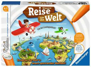 tiptoi Unsere Reise um die Welt Brettspiel Reisen/Abenteuer