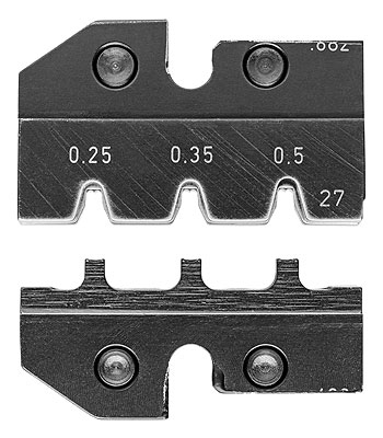 Knipex 97 49 27 Kabel-Crimper Crimpwerkzeug Schwarz