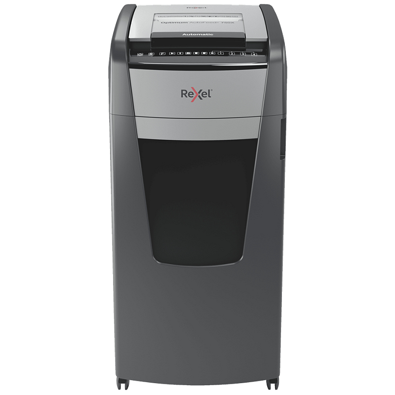 Rexel AutoFeed+ 750X Aktenvernichter Kreuzschreddern 55 dB 23 cm Schwarz, Grau