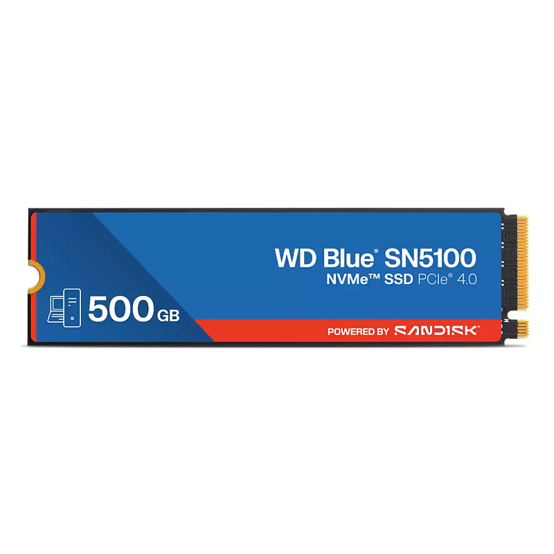 Western Digital WD Blue SN5100 500 GB M.2 PCI Express 4.0 NVMe QLC 3D NAND