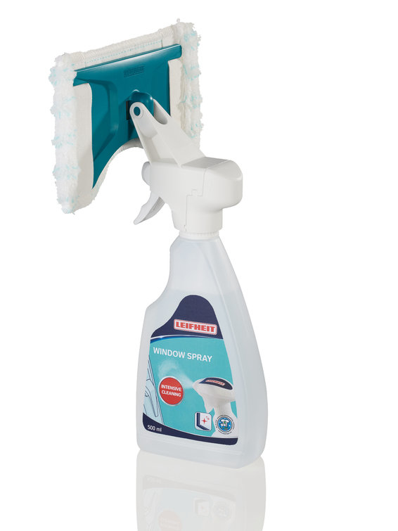 Leifheit Window Spray Cleaner Fensterreinigungsgerät 20 cm Blau, Weiß