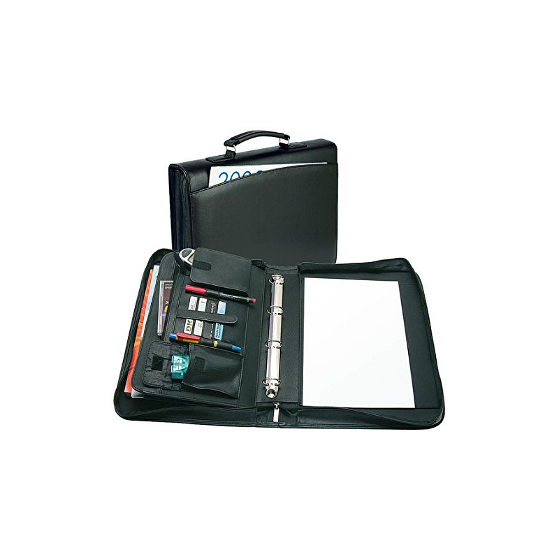 Wedo 58 3001 Personal Organizer Leder Schwarz