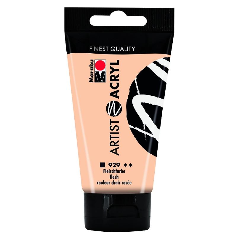 Marabu 12200002929 Acrylfarbe 75 ml Fleisch Tube