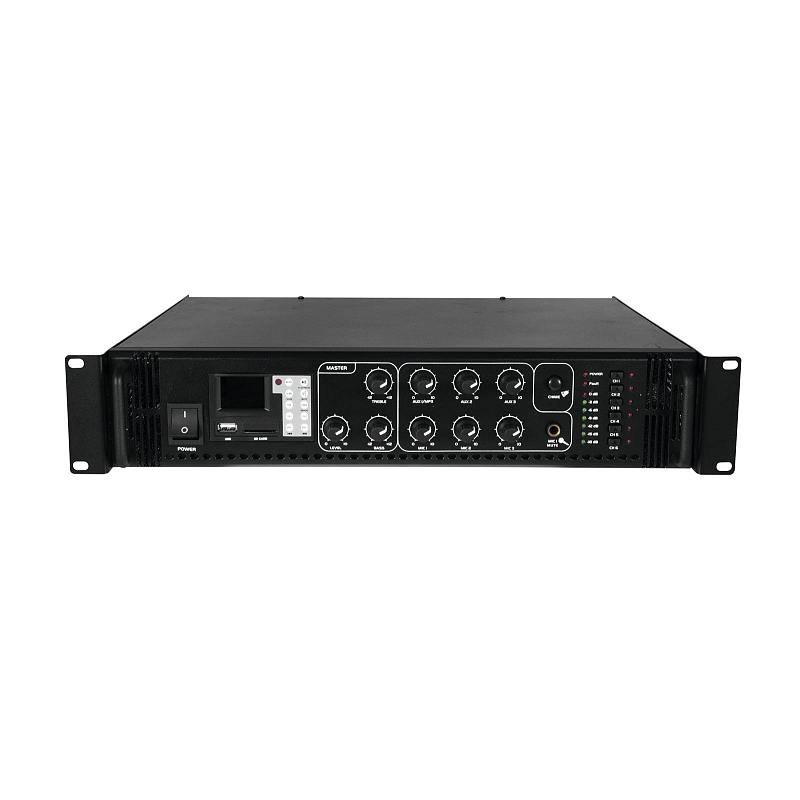 Omnitronic 80709719 Audioverstärker Leistung/Phase Schwarz