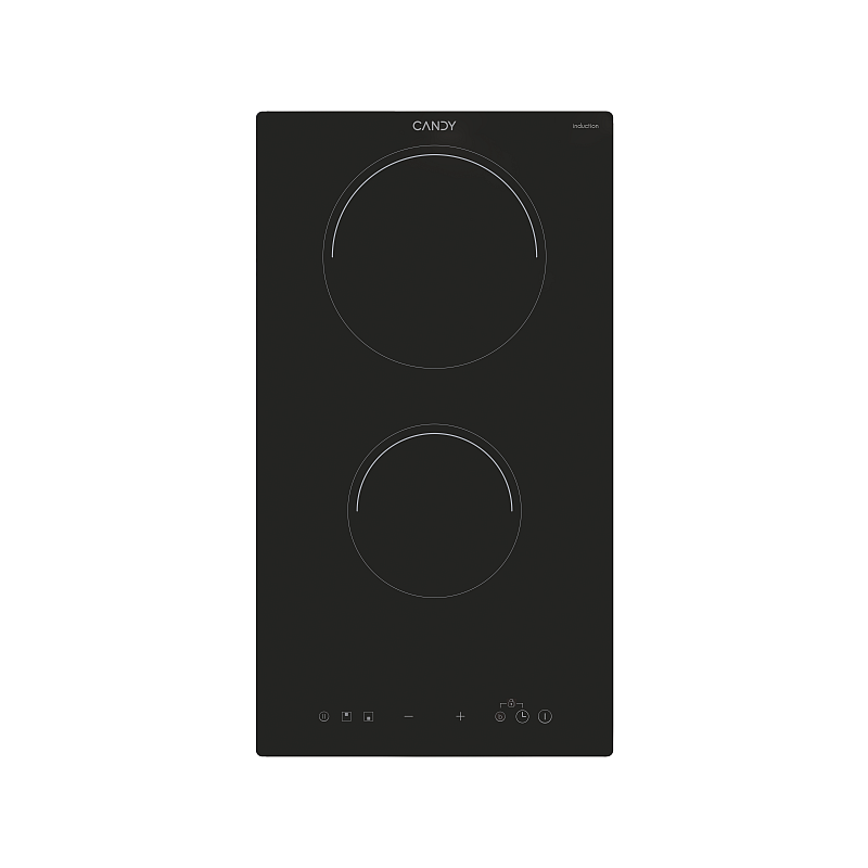 Candy Idea CID 30/1 Schwarz Integriert 30 cm Zonen-Induktionskochfeld 2 Zone(n)