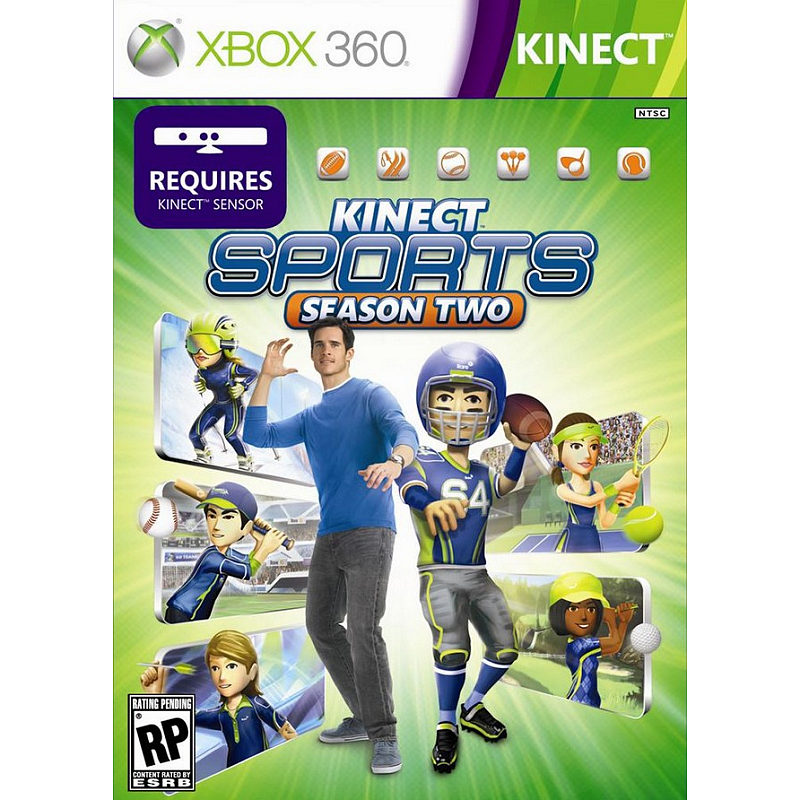 Microsoft Kinect Sports: Season Two, Xbox 360, PAL, DVD, FRE Französisch