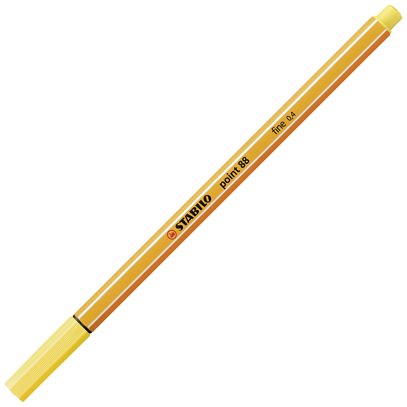 STABILO point 88 Fineliner Gelb 1 Stück(e)