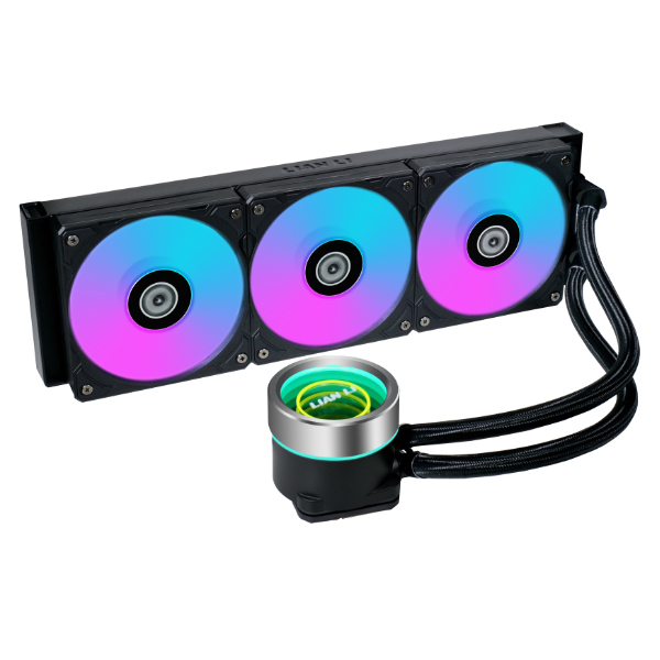 Lian Li GA II TRINITY Computergehäuse All-in-One-Flüssigkeitskühler 12 cm Schwarz 1 Stück(e)
