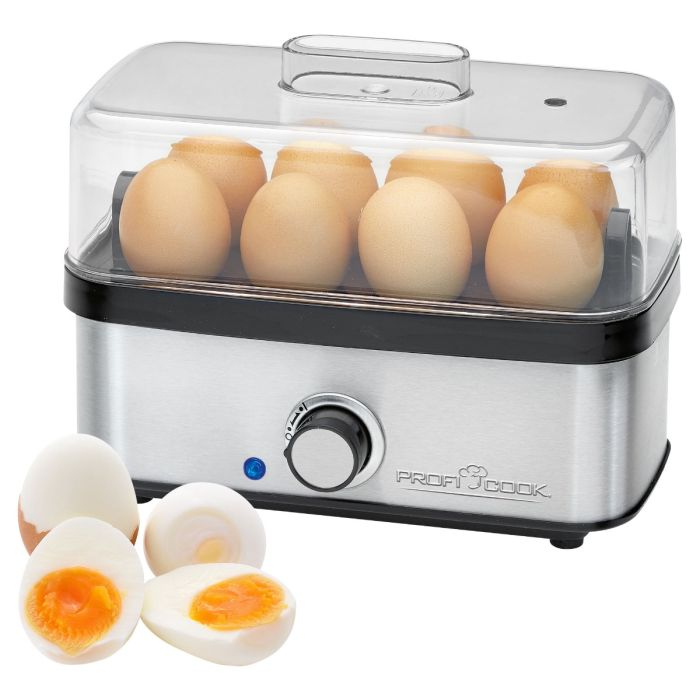 ProfiCook PC-EK 1275 8 Eier 400 W Schwarz, Edelstahl