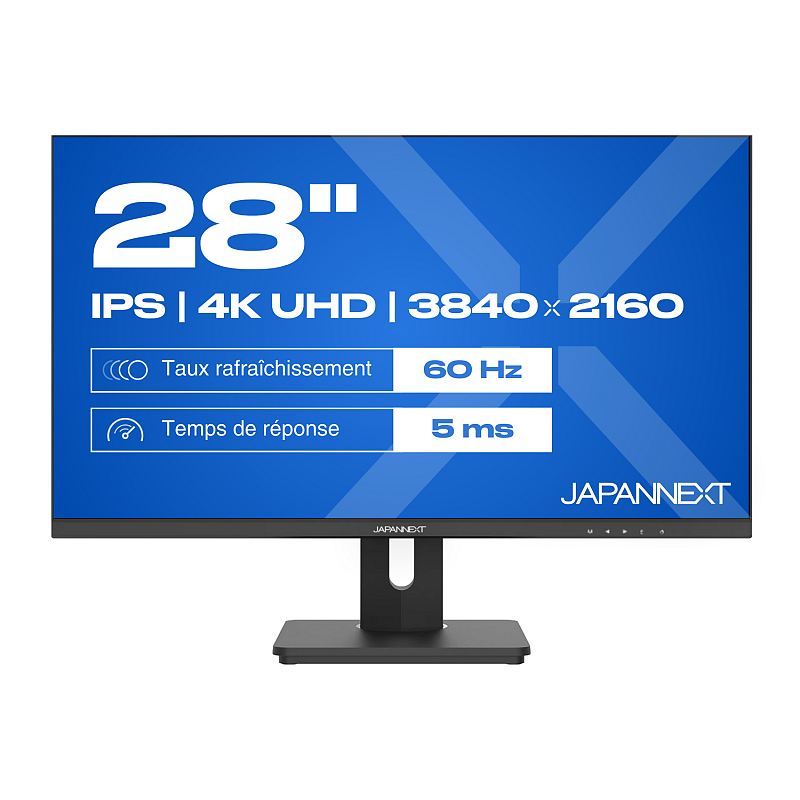 JAPANNEXT JN-IPS280UHD60F-C65W-HSP Computerbildschirm 71,1 cm (28") 3840 x 2160 Pixel 4K Ultra HD LCD Schwarz