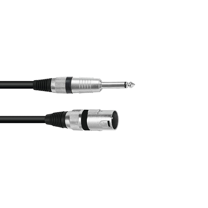 Omnitronic 3022519A Audio-Kabel 0,9 m XLR (3-pin) 6.35mm Schwarz