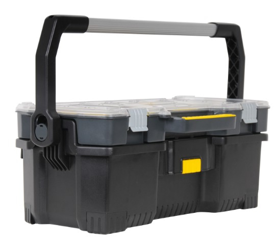 Stanley STST1-70317 Kleinteil/Werkzeugkasten Kunststoff Schwarz, Grau, Gelb