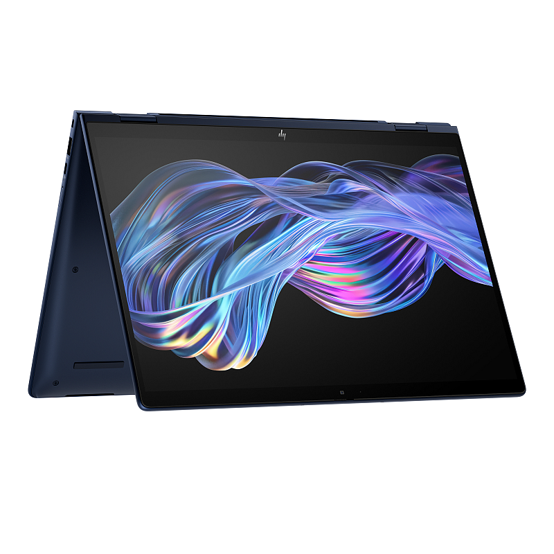 HP EliteBook X Flip G1i Next Gen AI PC Wolf Pro Security Edition Copilot+ PC Intel Core Ultra 7 258V Hybrid (2-in-1) 35,6 cm (14") Touchscreen WUXGA 32 GB LPDDR5x-SDRAM 1 TB SSD Wi-Fi 7 (802.11be) Windows 11 Pro Blau