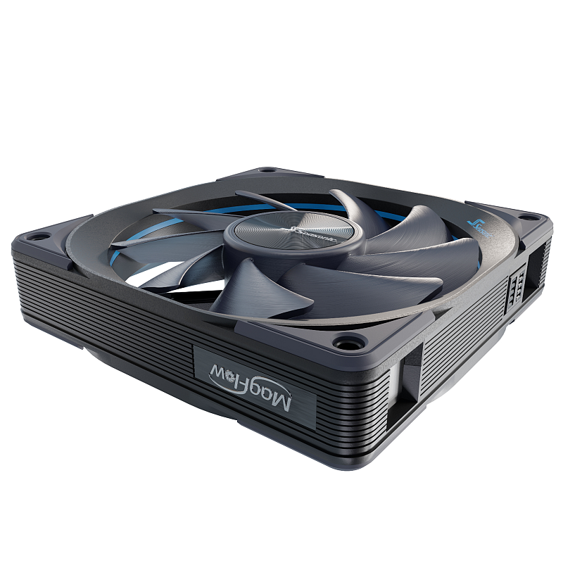 Seasonic MagFlow 1-Fan Kit Computergehäuse Ventilator 12 cm Schwarz 1 Stück(e)