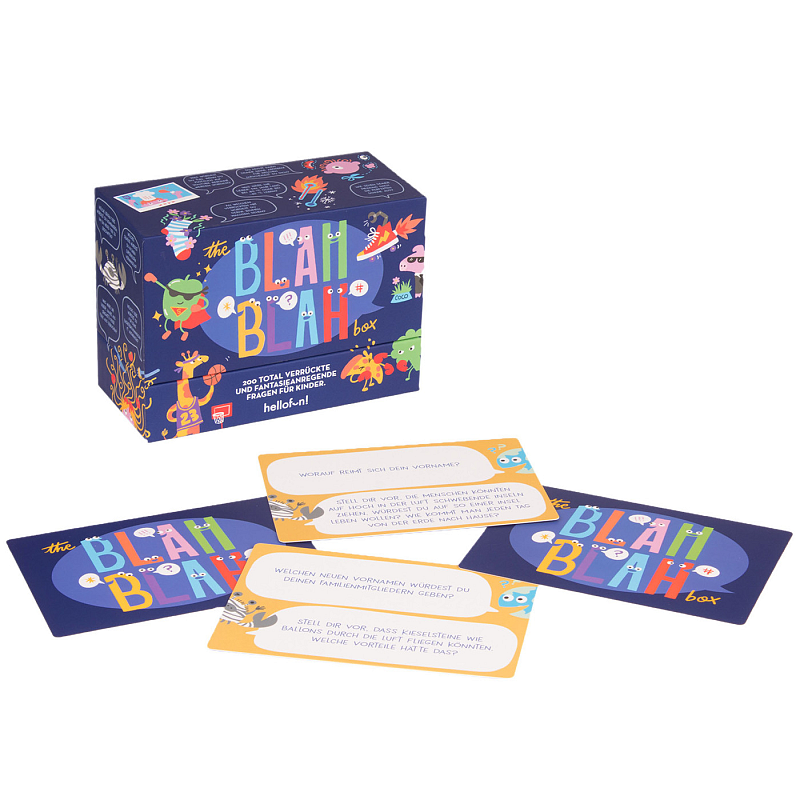 HUCH! The Blah Blah Box 5 min Kartenspiel Familie
