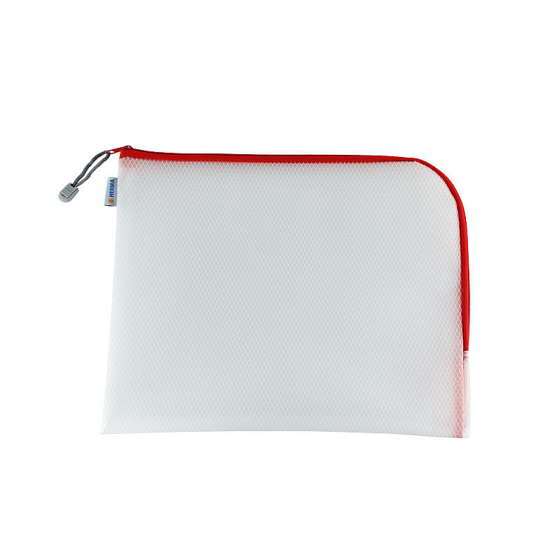HERMA 20014 Etui Hartschalenetui für Stifte EVA (Äthylen-Vinylazetat) Rot, Transparent