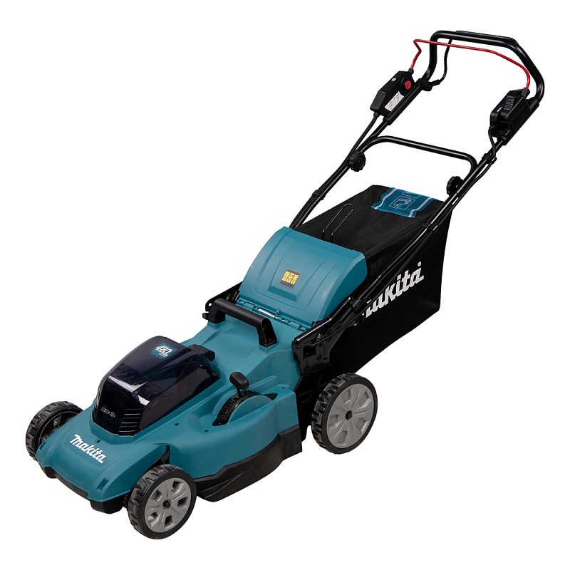 Makita DLM481Z Rasenmäher Schieberasenmäher Akku Schwarz, Blau, Metallisch