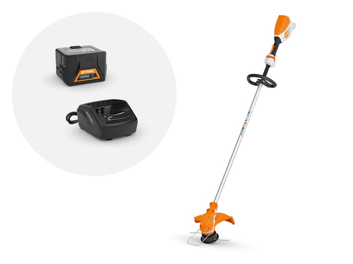 Stihl FSA 60 R SET 35 cm Akku Schwarz, Orange, Weiß