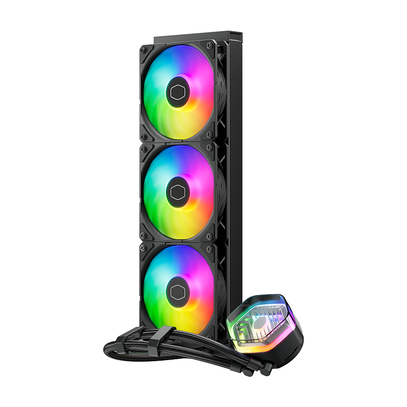 Cooler Master MasterLiquid 360 ATMOS Prozessor Flüssigkeitskühlung 12 cm Schwarz