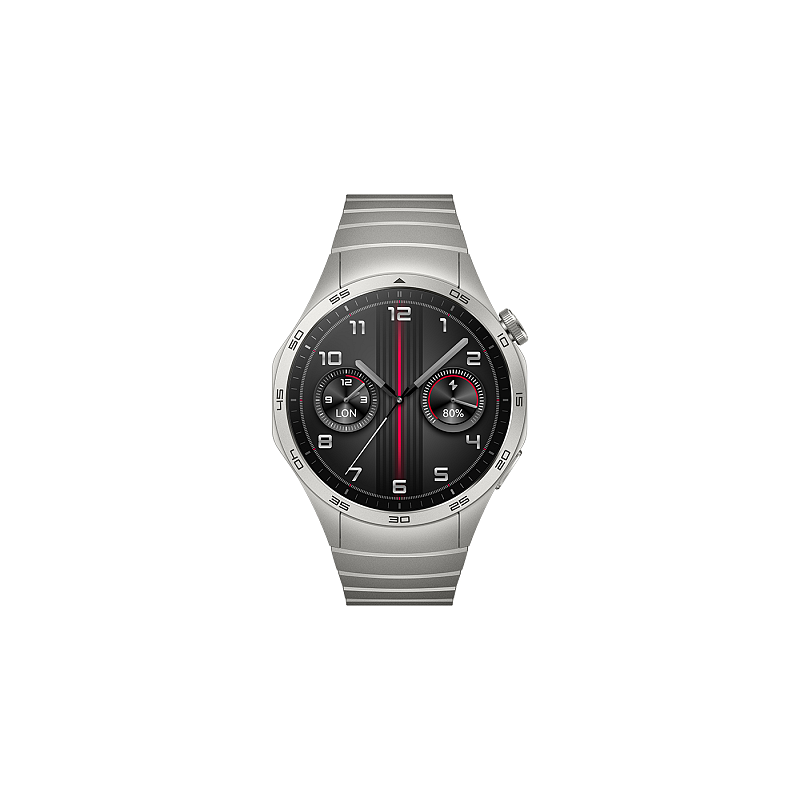 Huawei WATCH GT 4 3,63 cm (1.43") AMOLED 46 mm Digital 466 x 466 Pixel Grau WLAN GPS