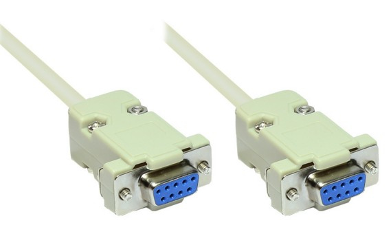 Alcasa 5m 9-pin Serien-Kabel DE-9