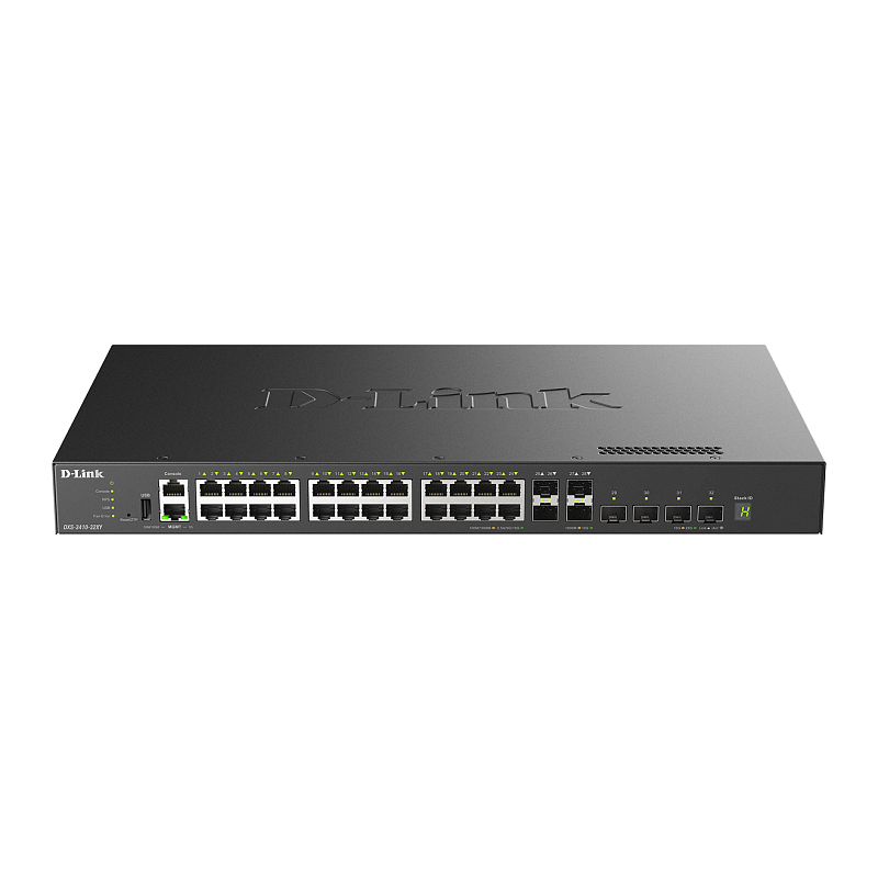 D-Link DXS-3410-32XY Netzwerk-Switch Managed L3 Fast Ethernet (10/100) Schwarz