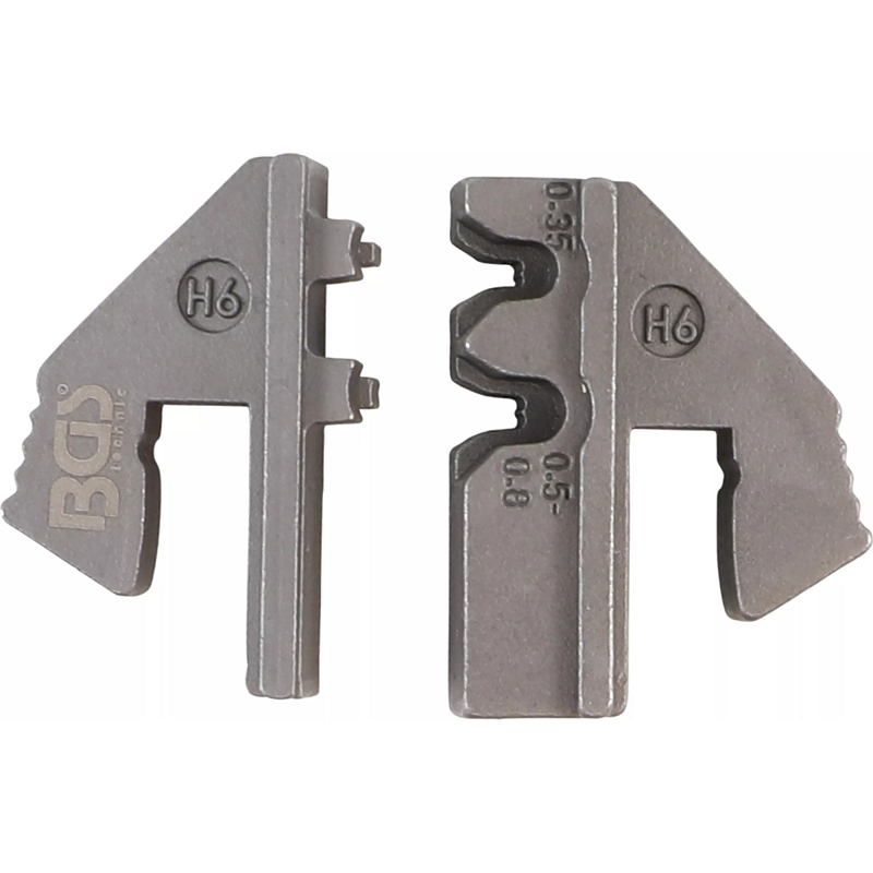 BGS technic Crimping Jaws for Waterproof Terminal Parts (H6)