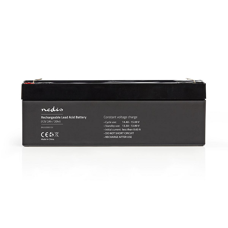 Nedis BALA200012V USV-Batterie Plombierte Bleisäure (VRLA) 12 V 2000 Ah