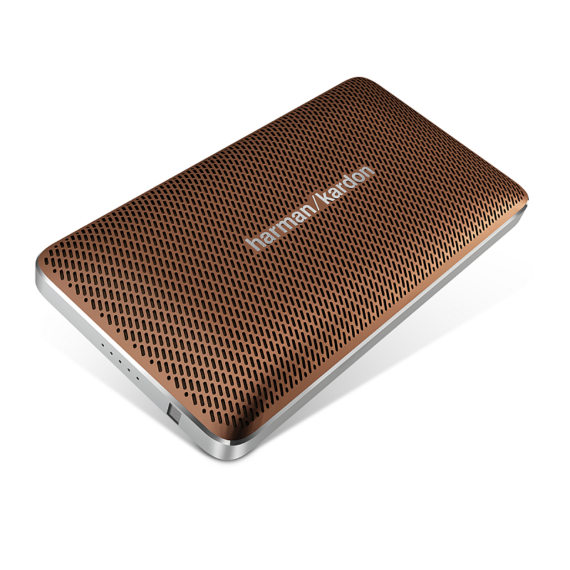 Harman/Kardon Esquire Mini Tragbarer Stereo-Lautsprecher Braun, Silber 8 W