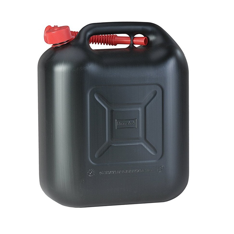 hünersdorff 813500 Kraftstoff-Kanister 20 l Kunststoff Schwarz, Rot