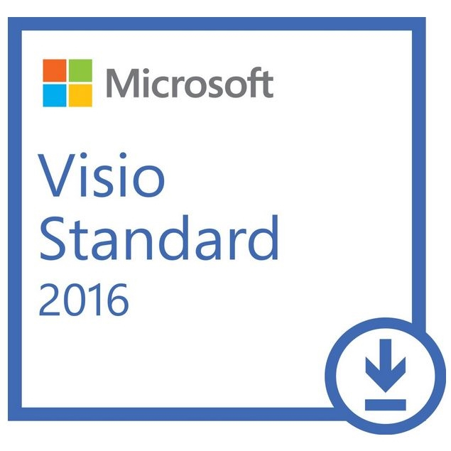 Microsoft Visio Standard 2016, 1u 1 Lizenz(en) Elektronischer Software-Download (ESD) Mehrsprachig