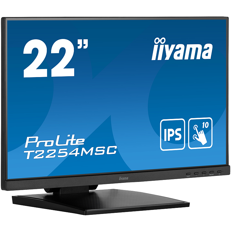 iiyama ProLite T2254MSC-B1AG Computerbildschirm 54,6 cm (21.5") 1920 x 1080 Pixel Full HD LED Touchscreen Schwarz