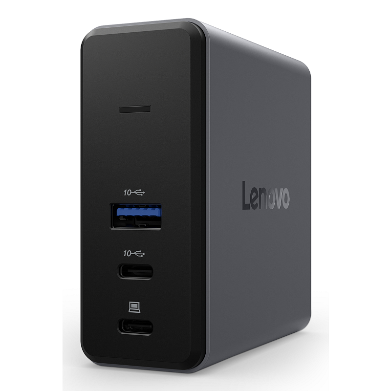 Lenovo X9 Charging GaN Dock Kabelgebunden USB 3.2 Gen 2 (3.1 Gen 2) Type-C Grau