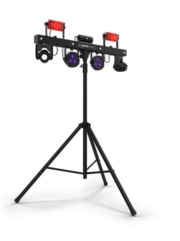 CHAUVET DJ GigBAR Move ILS Für die Nutzung im Innenbereich geeignet Disco-Laserprojektor & Stroboskop Schwarz