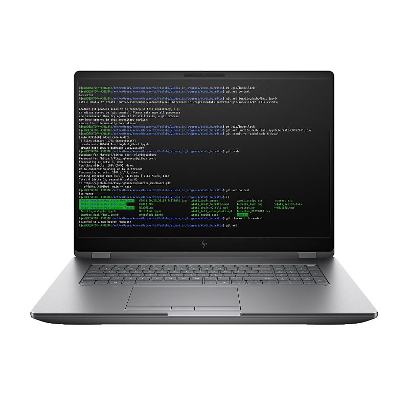 HP ZBook Fury G1i Intel Core Ultra 7 255HX Mobiler Arbeitsplatz 45,7 cm (18") WQXGA 32 GB DDR5-SDRAM 1 TB SSD NVIDIA RTX PRO 2000 Blackwell Wi-Fi 7 (802.11be) Windows 11 Pro AI Workstation, AI PC Silber
