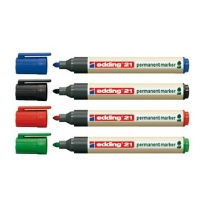 Edding EcoLine 21 Marker 10 Stück(e) Blau