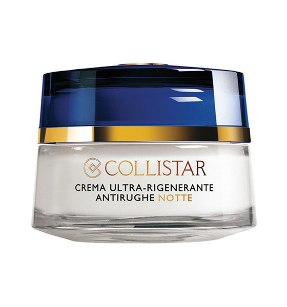 Collistar Crema Ultra-Rigenerante Antirughe Notte, Nachtcreme Gesicht 50 ml