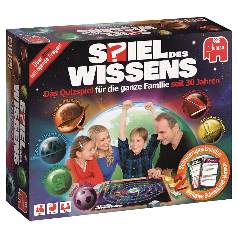 Spiel des Wissen Spiel des Wissens Original Brettspiel Trivia