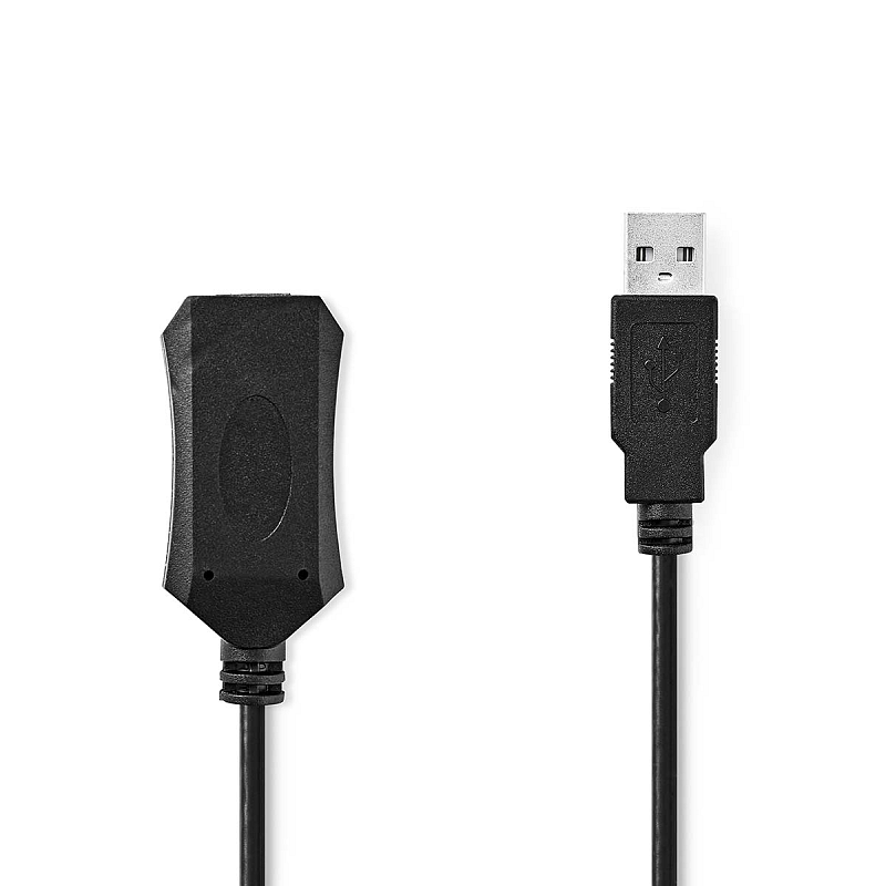Nedis CCGL60EXTBK50 USB Kabel USB 2.0 5 m USB A Schwarz