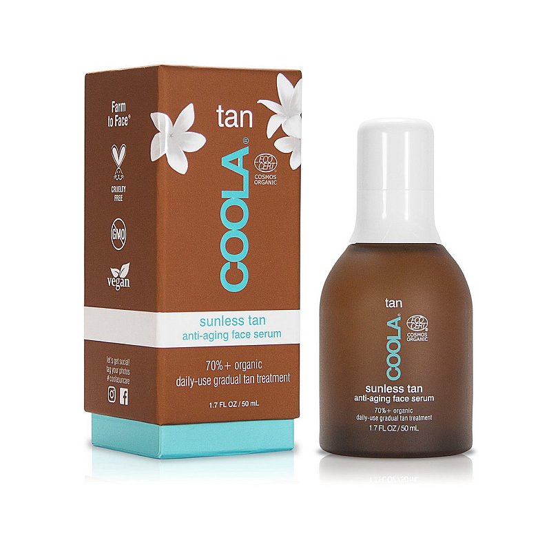 Coola LLC Organic Sunless Tan Anti-Aging Face Serum Gesichtsserum 50 ml Frauen